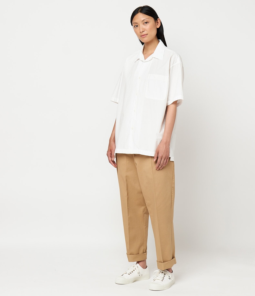Organic Cotton Bowling Shirt | Merz b. Schwanen Organic Cotton Bowling Shirt | Merz b. Schwanen
